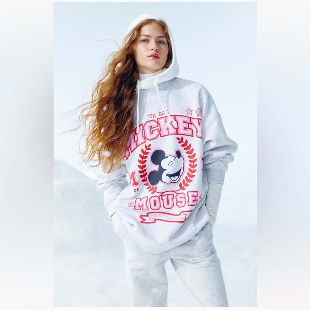 H&M oversized Mickey sweater